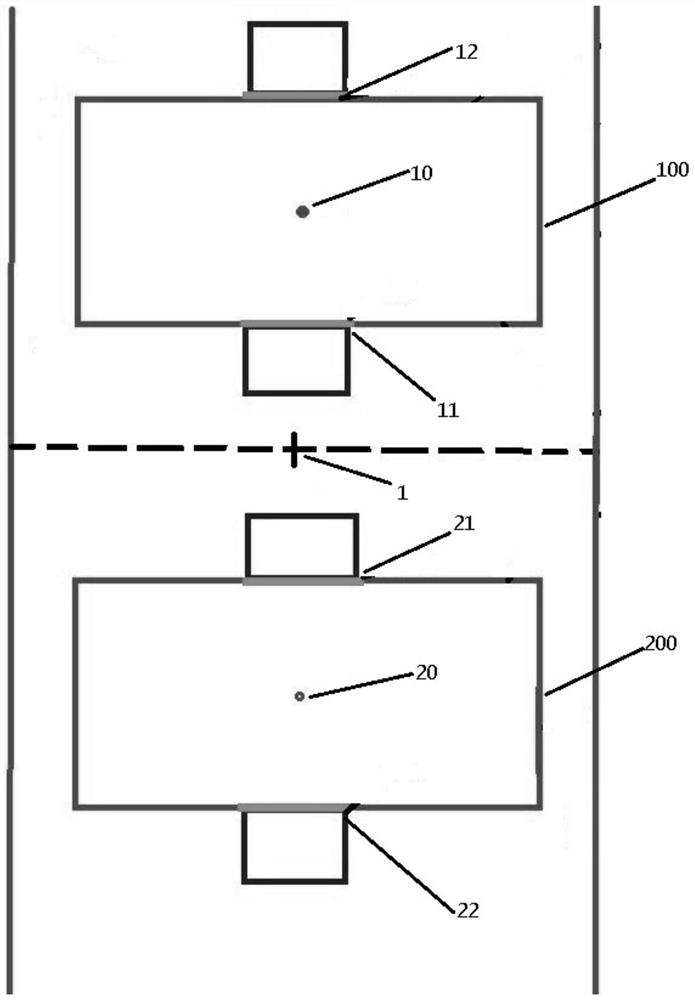 Imaging positioning processing method based on small coaxial laser processing system