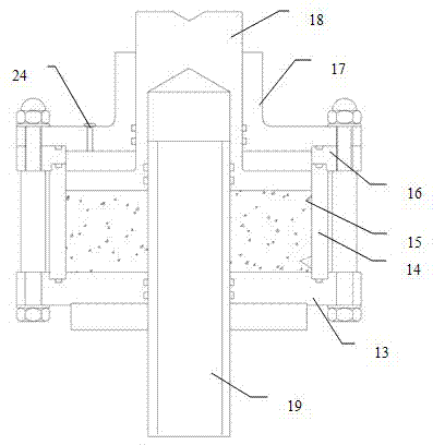 Mechanical test instrument for surfaces of soil and structure and test method thereof