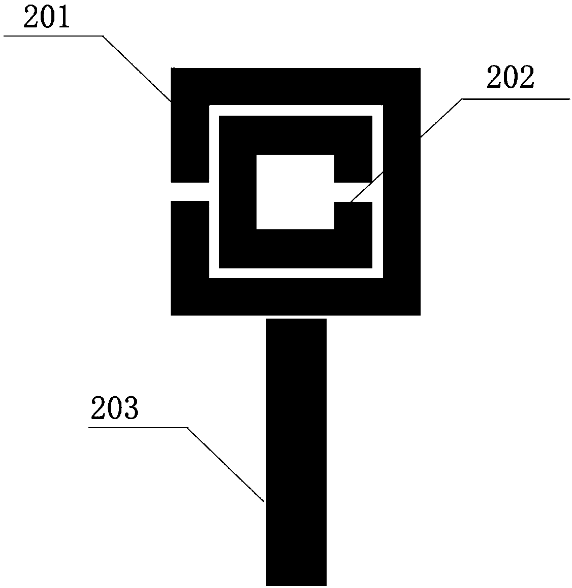 System and method for measuring resonant frequency of near-field microwave resonator