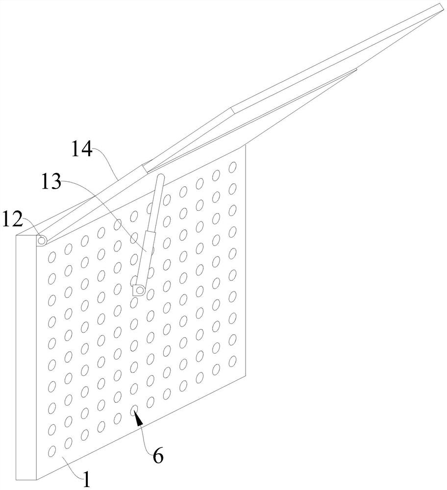 Energy-saving and environment-friendly foundation pit protection device suitable for highway engineering