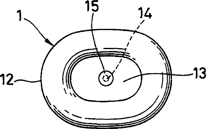 Bottle with bottom hanging device, forming method and injection mould