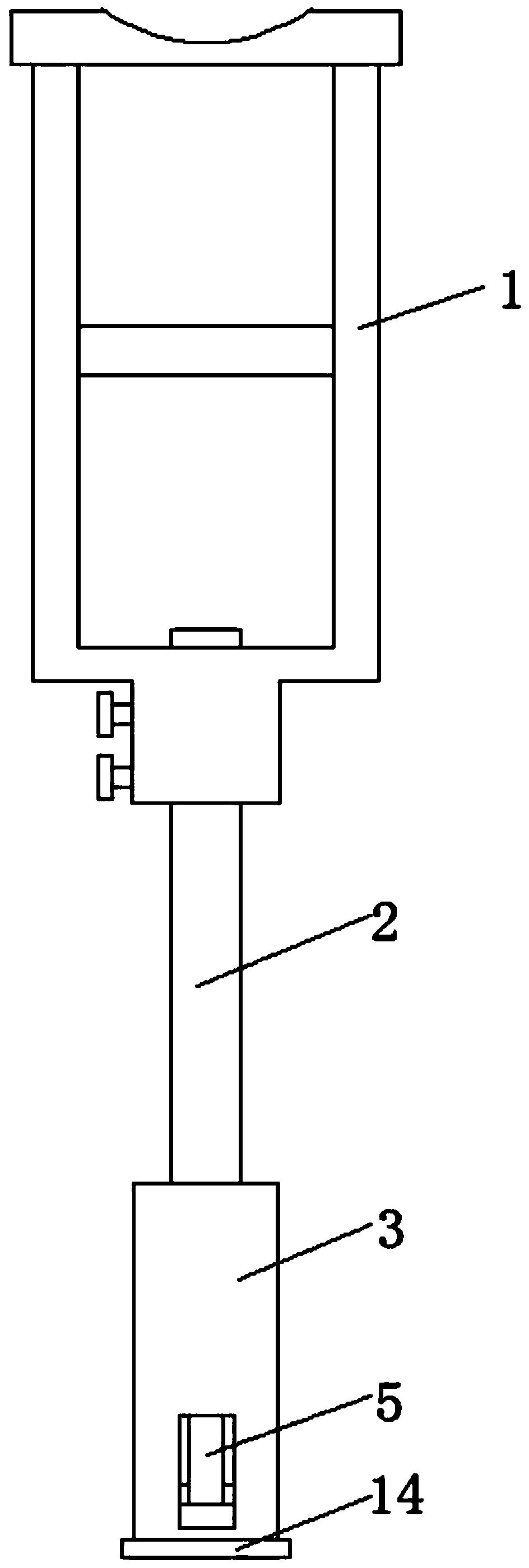 Multi-leg walking stick for orthopedic patient and use method