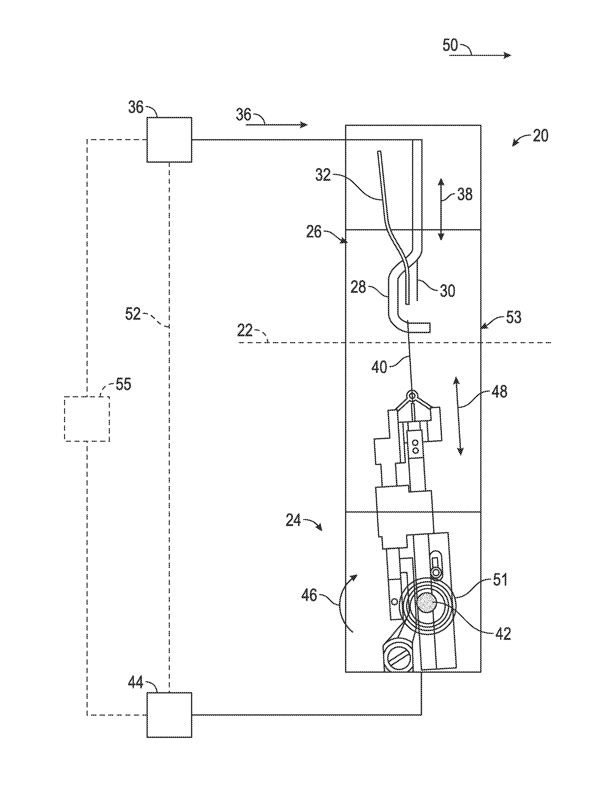 Apparatus for stitching vehicle interior components