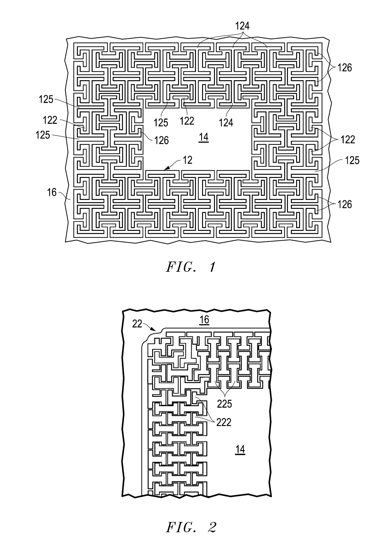 Electronic device including a conductive structure surrounded by an insulating structure and a process for forming the same