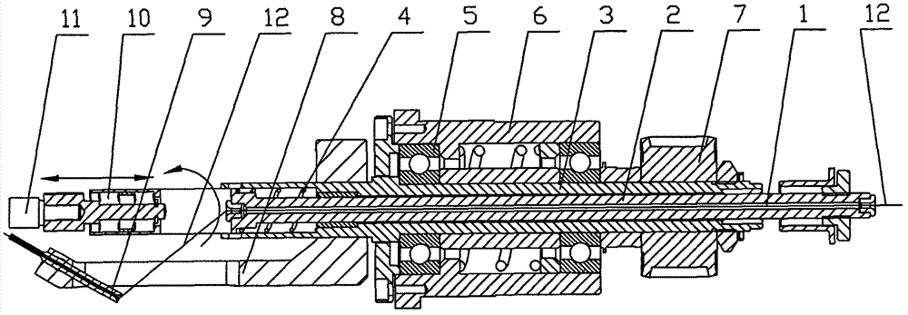 Flying fork device