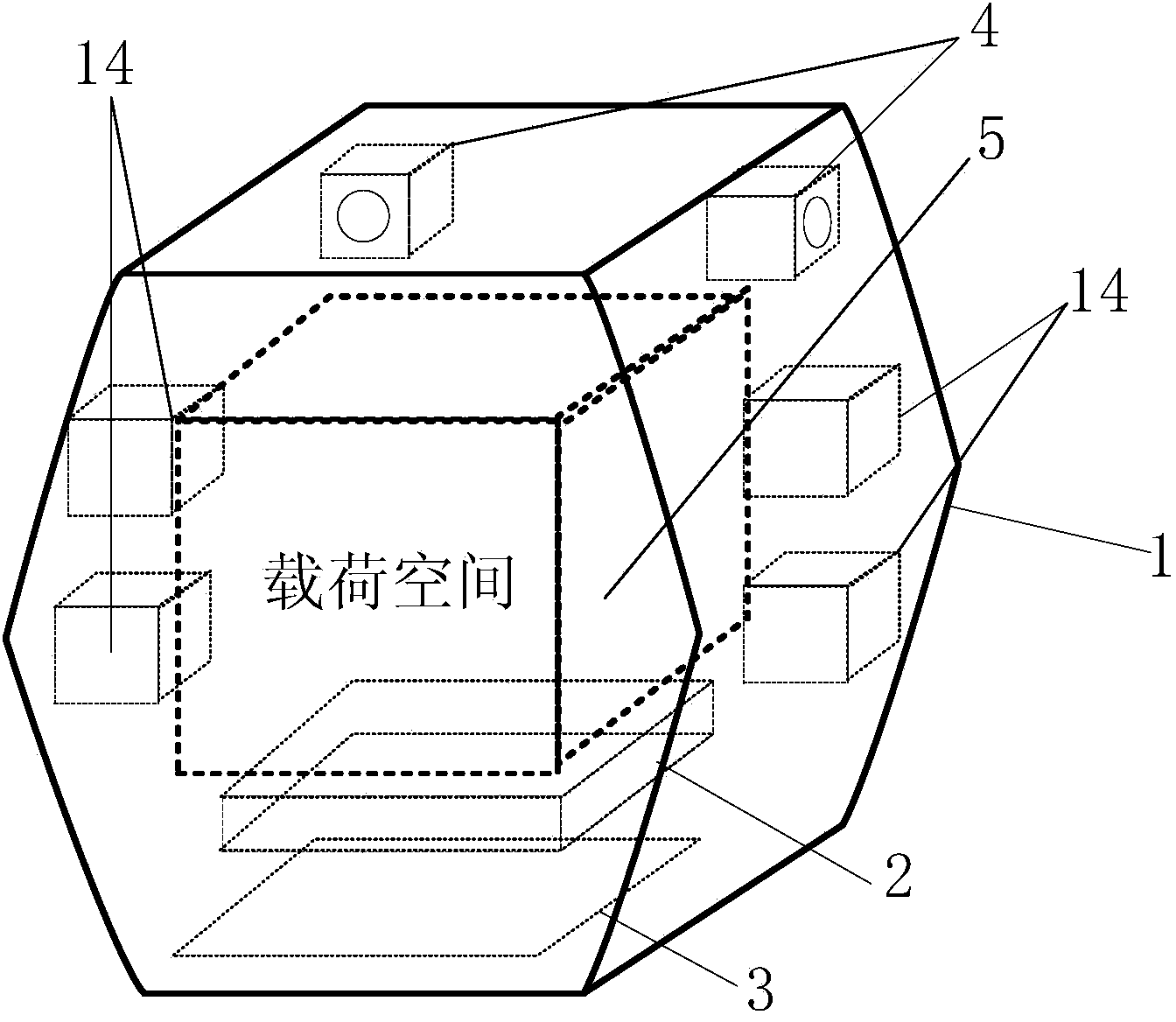 Suspension device and microgravity experimental method applied to interior of space capsule