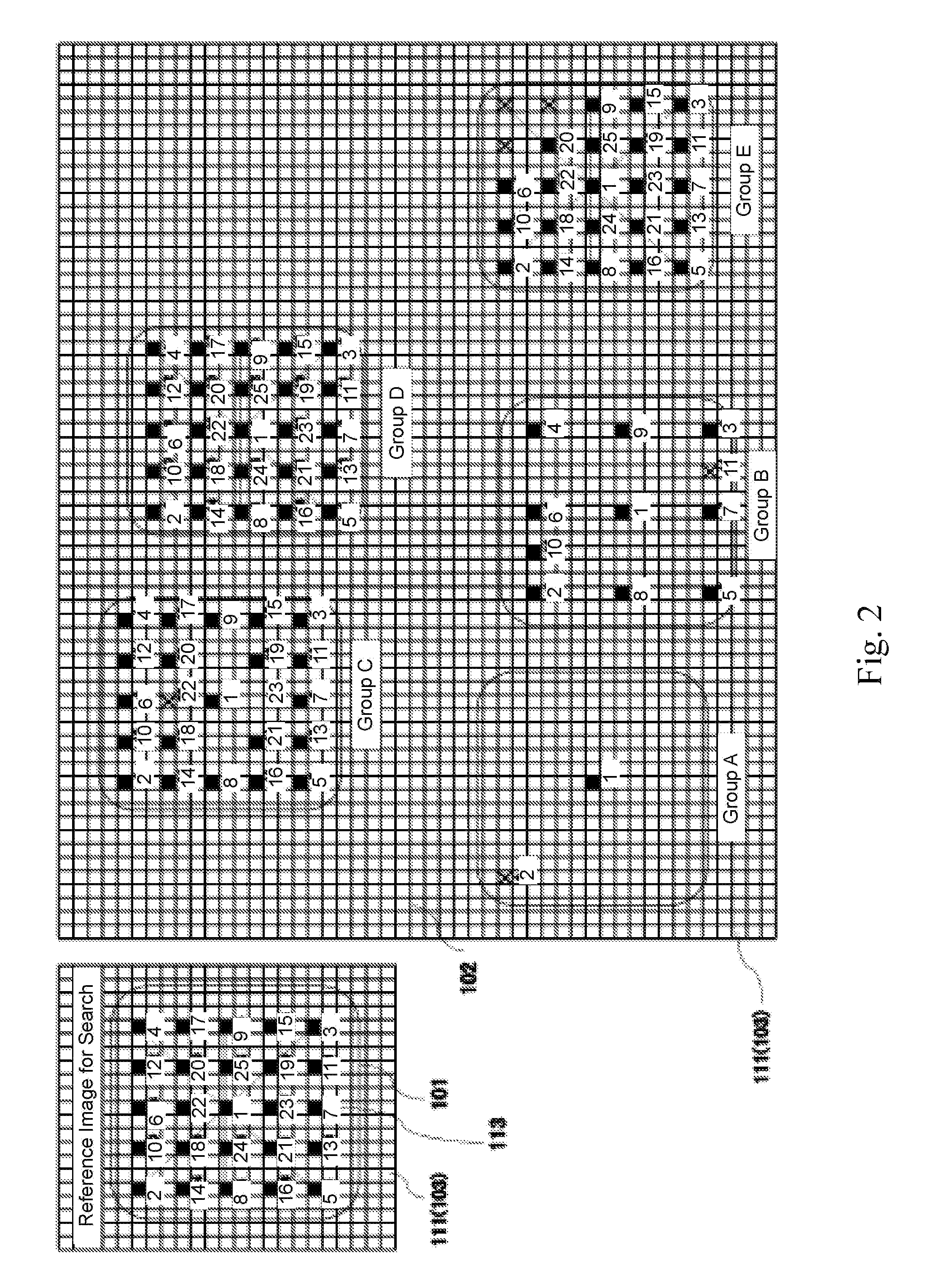 Memory having information refinement detection function by applying a logic operation in parallel for each memory address to the match/mismatch results of data items and memory addresses, information detection method using memory, and memory address comparison circuit for the memory