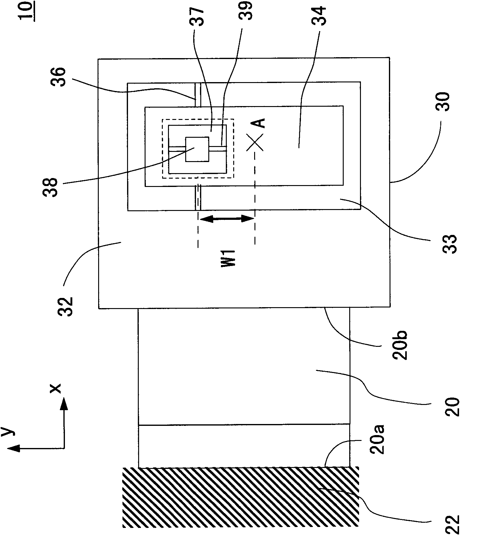 Two-dimensional scanning and reflecting device