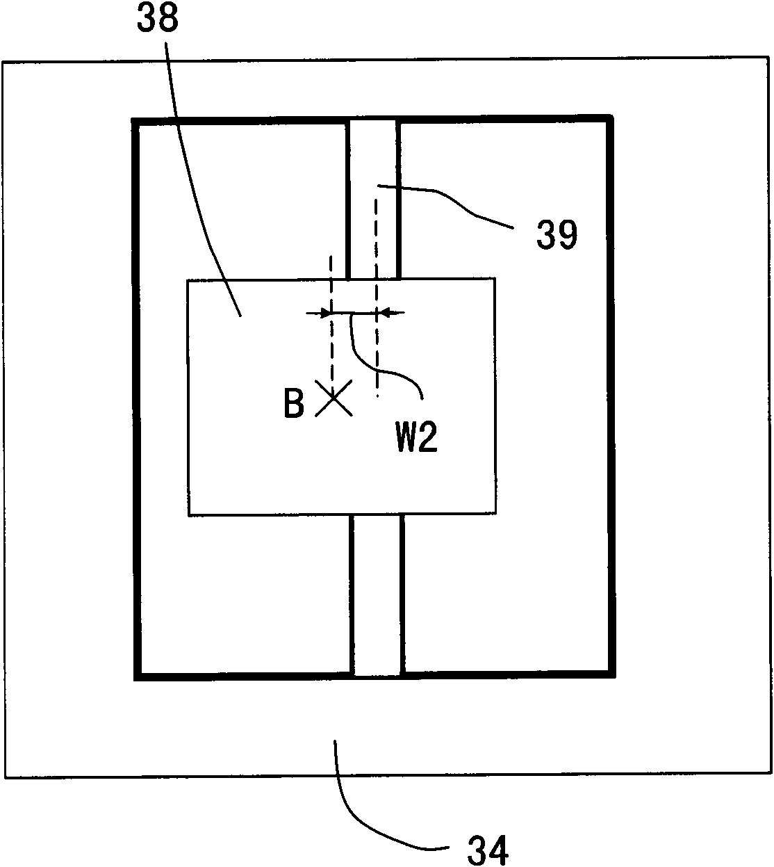 Two-dimensional scanning and reflecting device