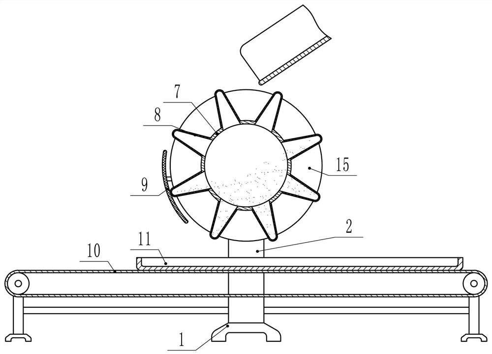 A butterfly surface forming and receiving device