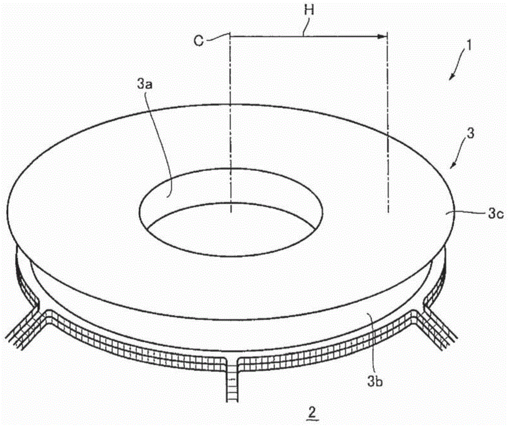 Rotary hearth furnace