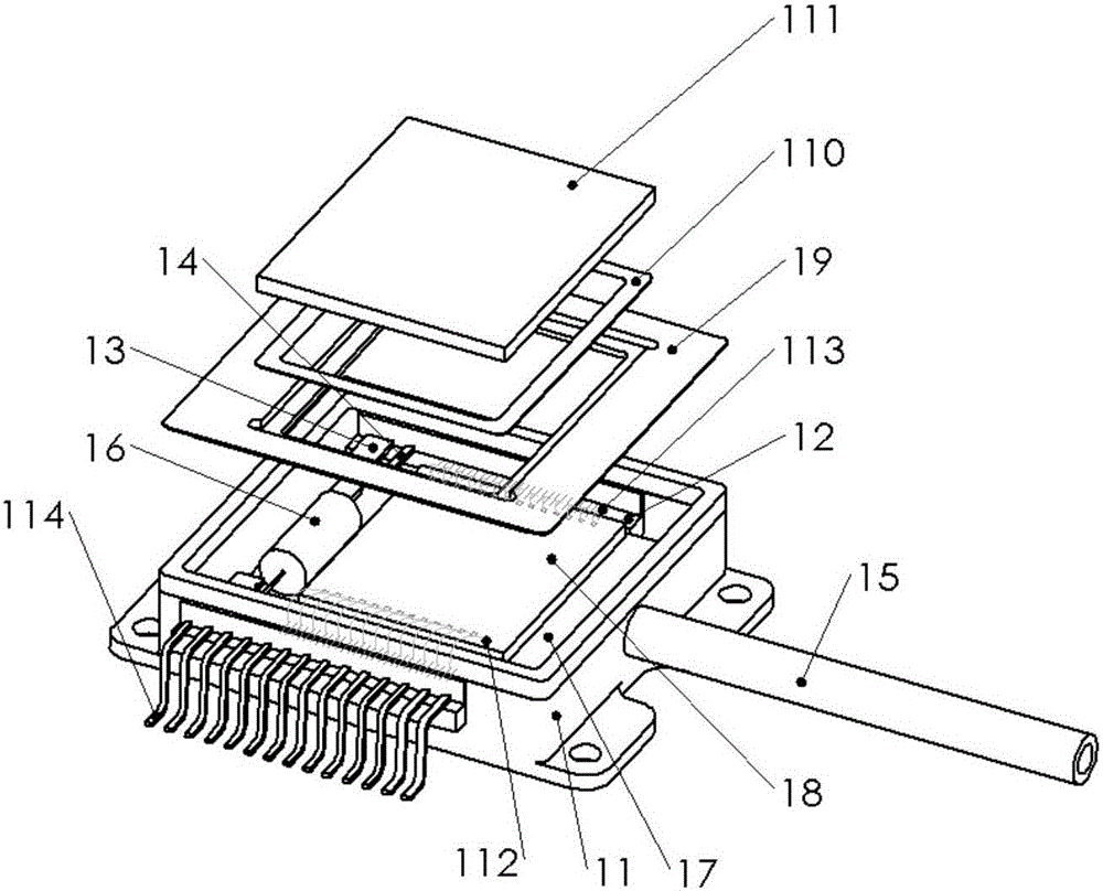 Vacuum packaging structure, packaging method thereof, and vacuum packaging device