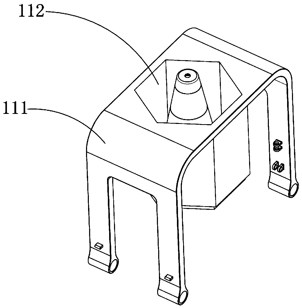 Road cone placement method capable of adjusting spacing