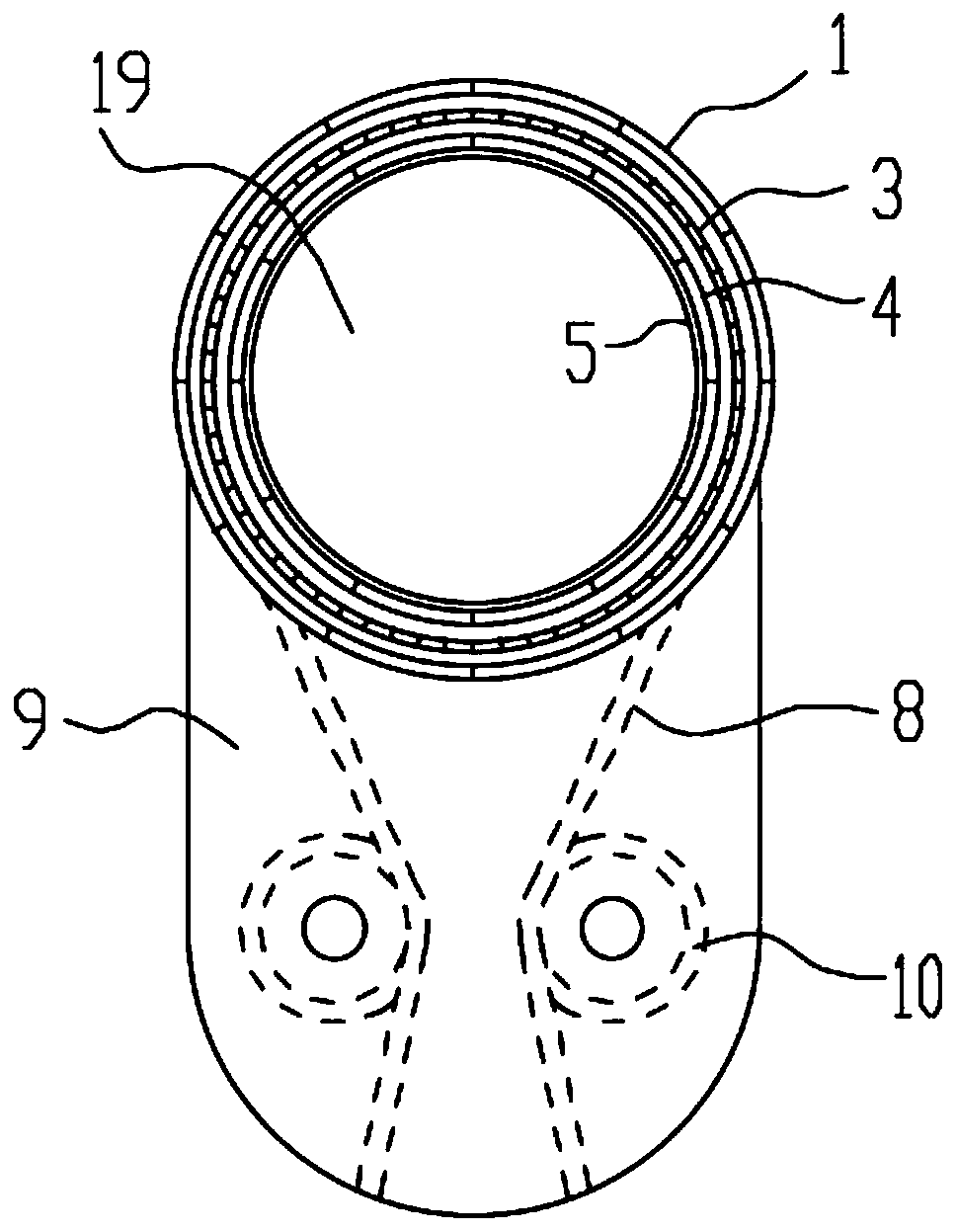 A wire-driven fruit and branch harvesting and shearing device