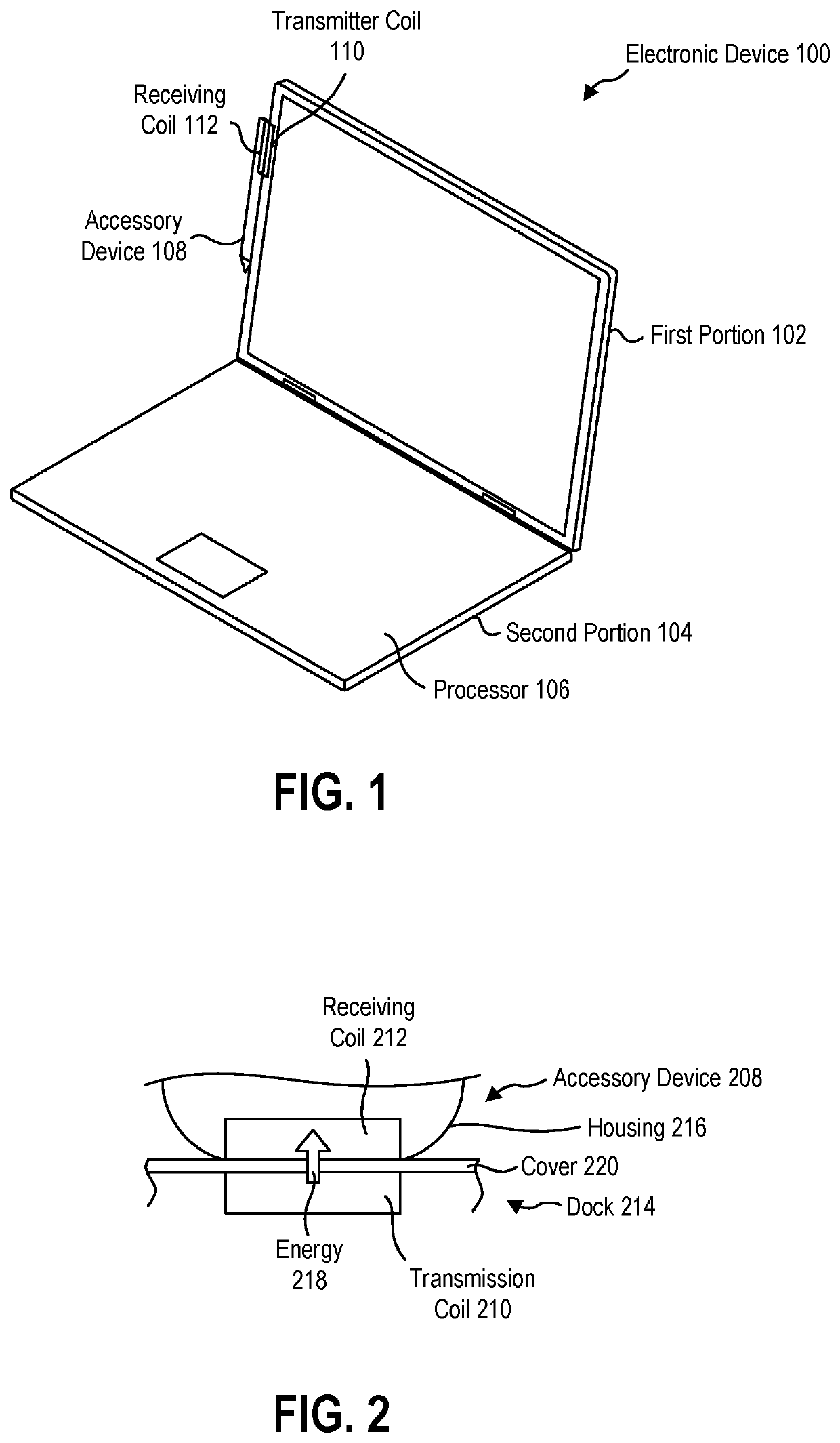 Systems and methods for wireless charger docking