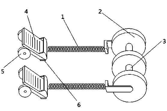 Abdomen stretching device