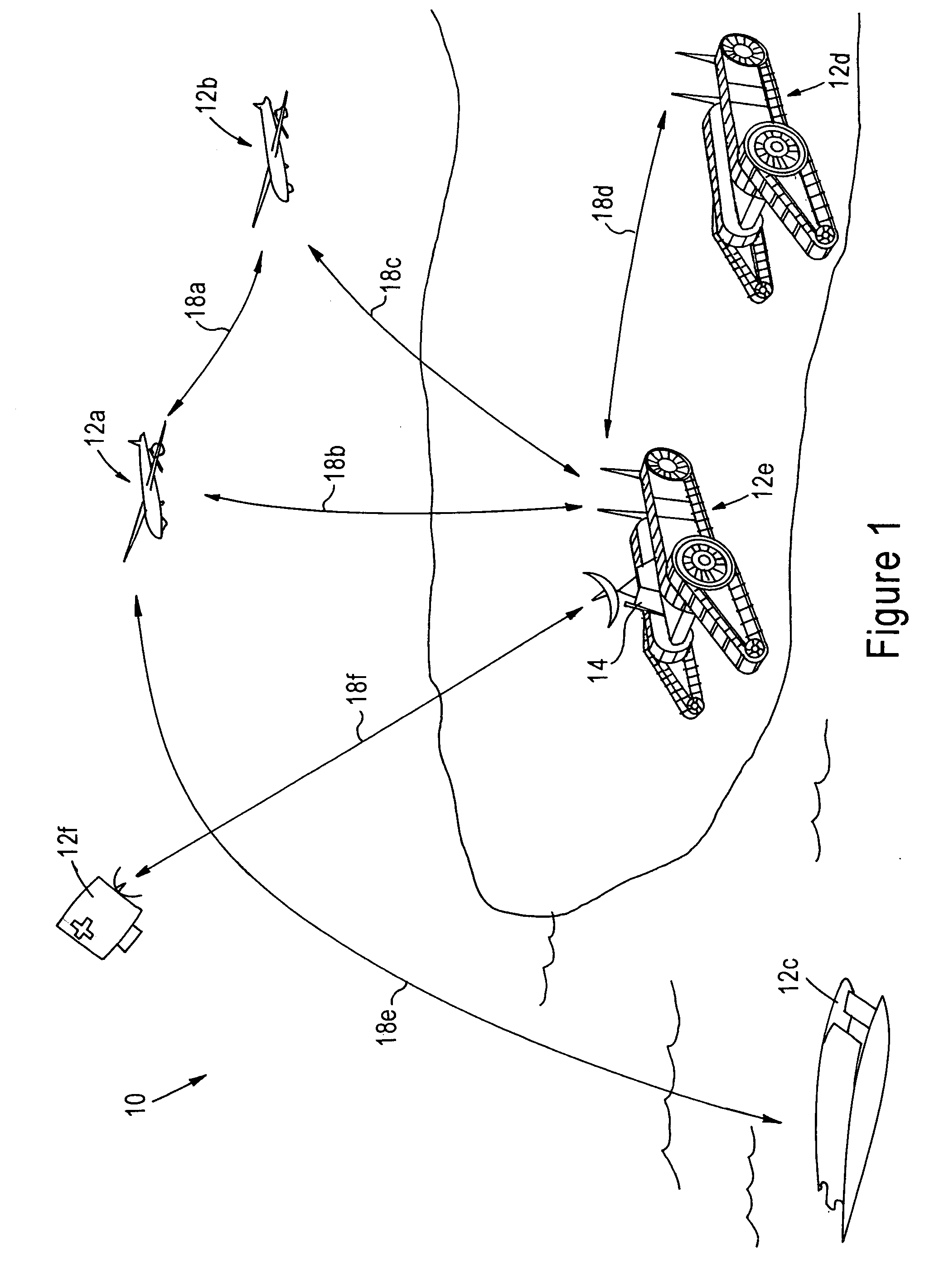 Arrangement for autonomous mobile network nodes to organize a wireless mobile network based on detected physical and logical changes