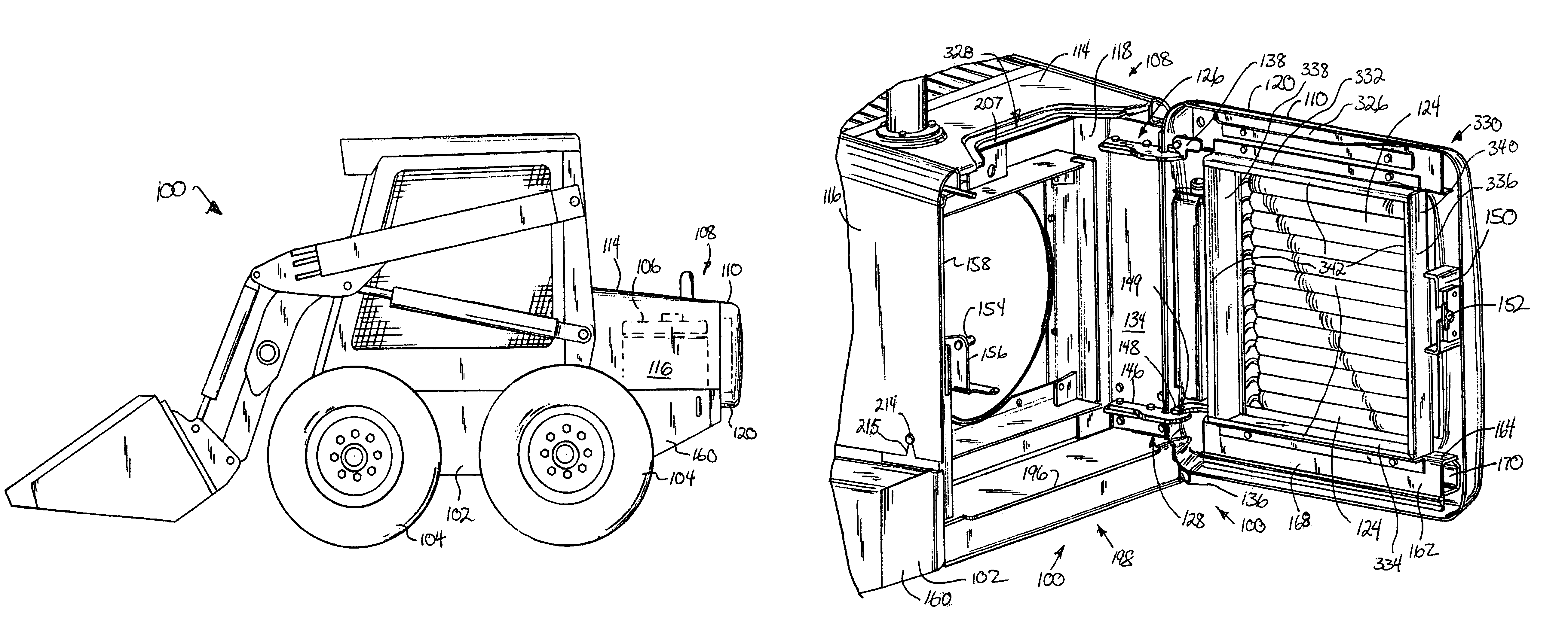 Radiator mounting system