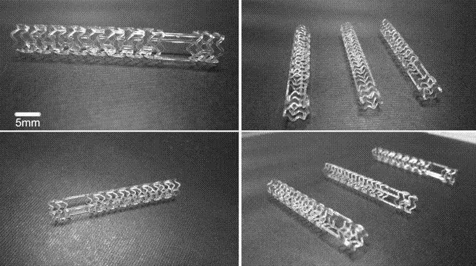 Fully bio-absorbable polymer stent and production method thereof