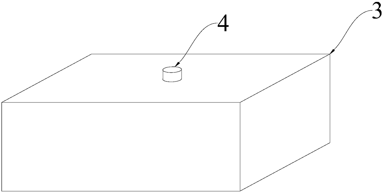 Assembled wall with vacuum box and preparation method of assembled wall