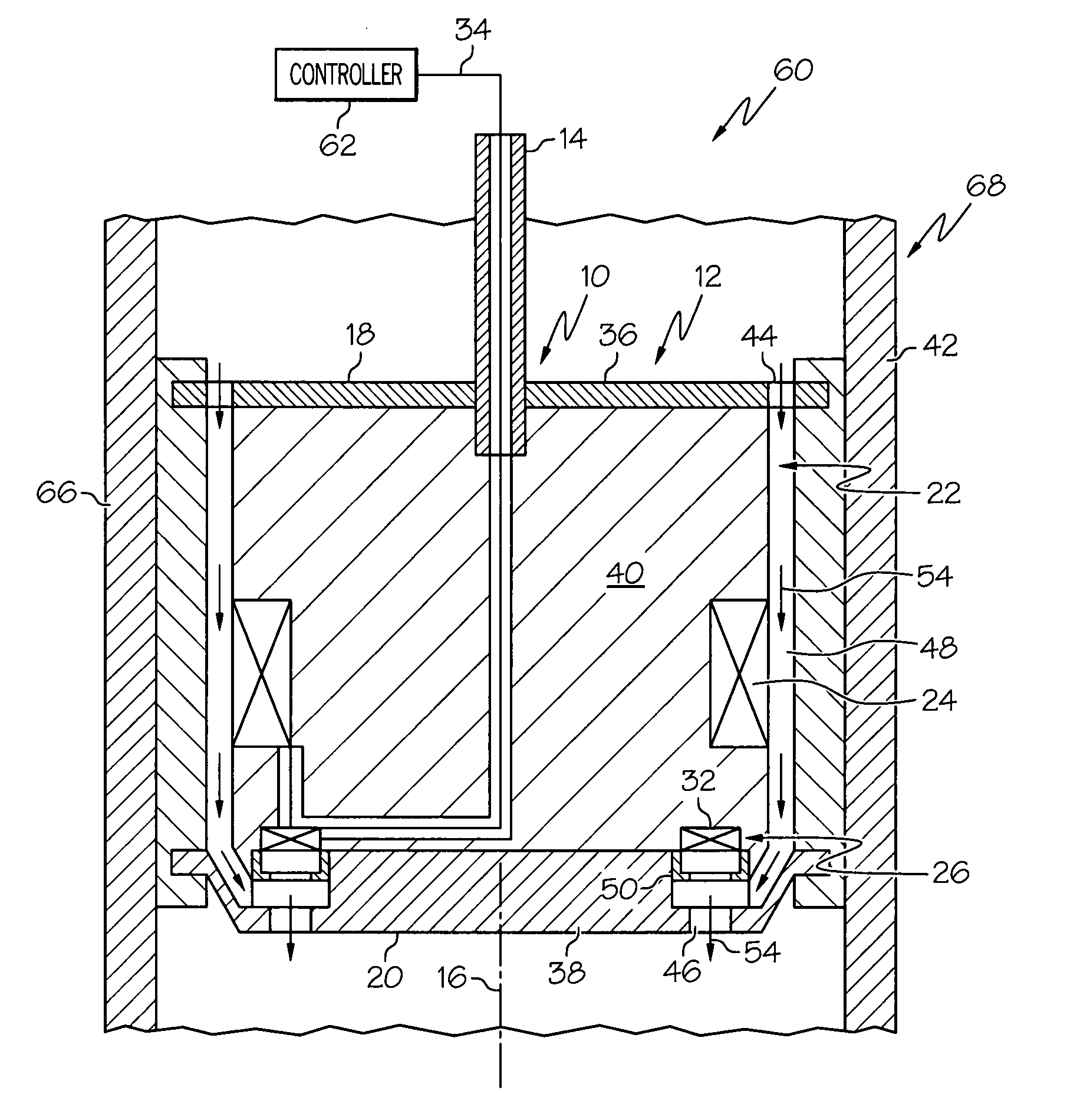 Magnetorheological (MR) piston, MR piston assembly, and MR damper system