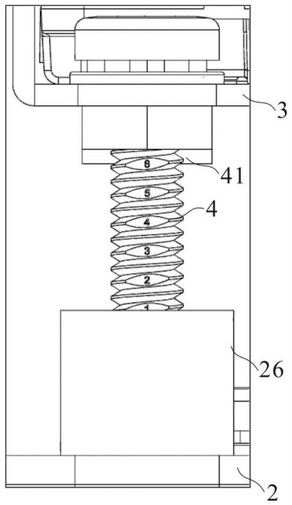 An adjustment device for millimeter wave radar