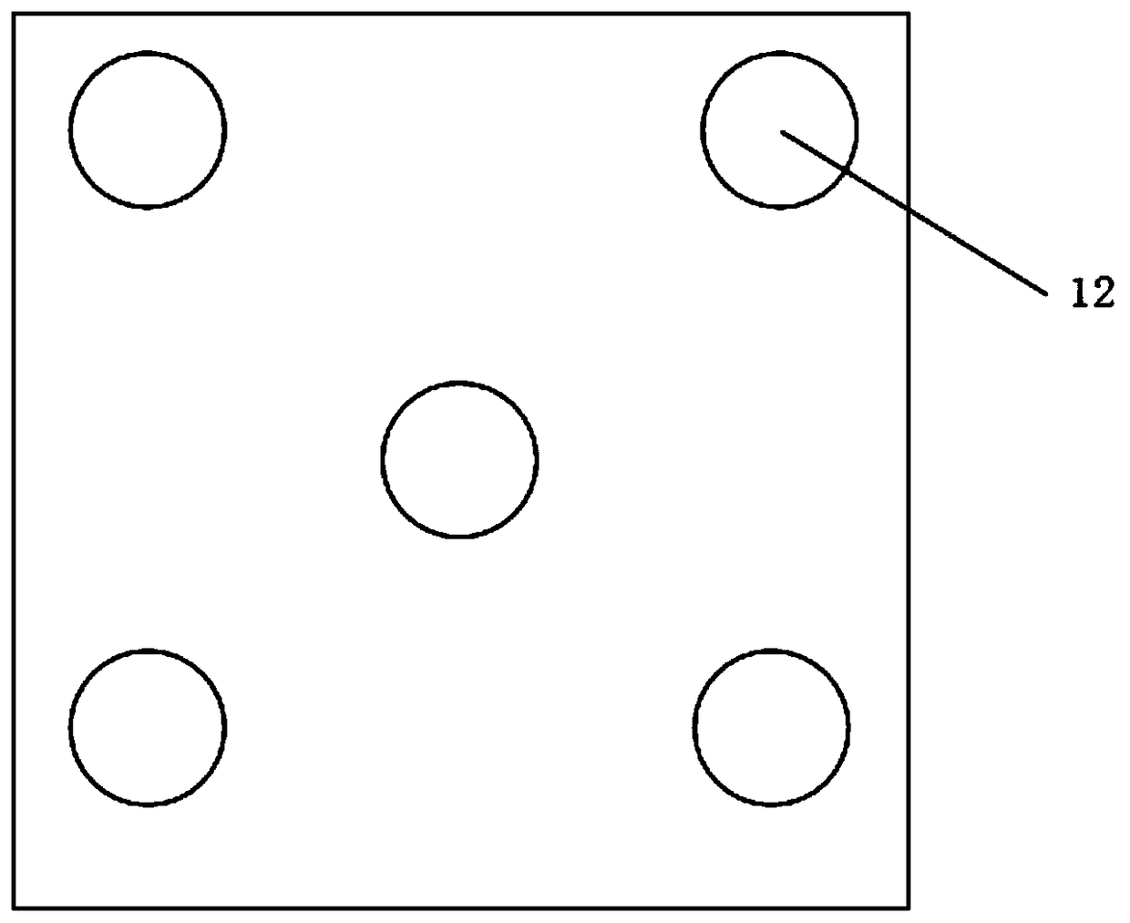 Planting box and method for brightening mountain body