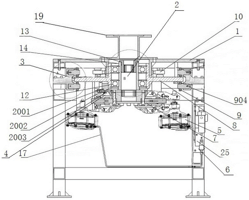 Electric actuator detection device and detection method thereof