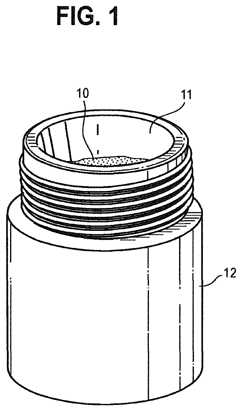 Vaporizable tobacco wax compositions and container thereof
