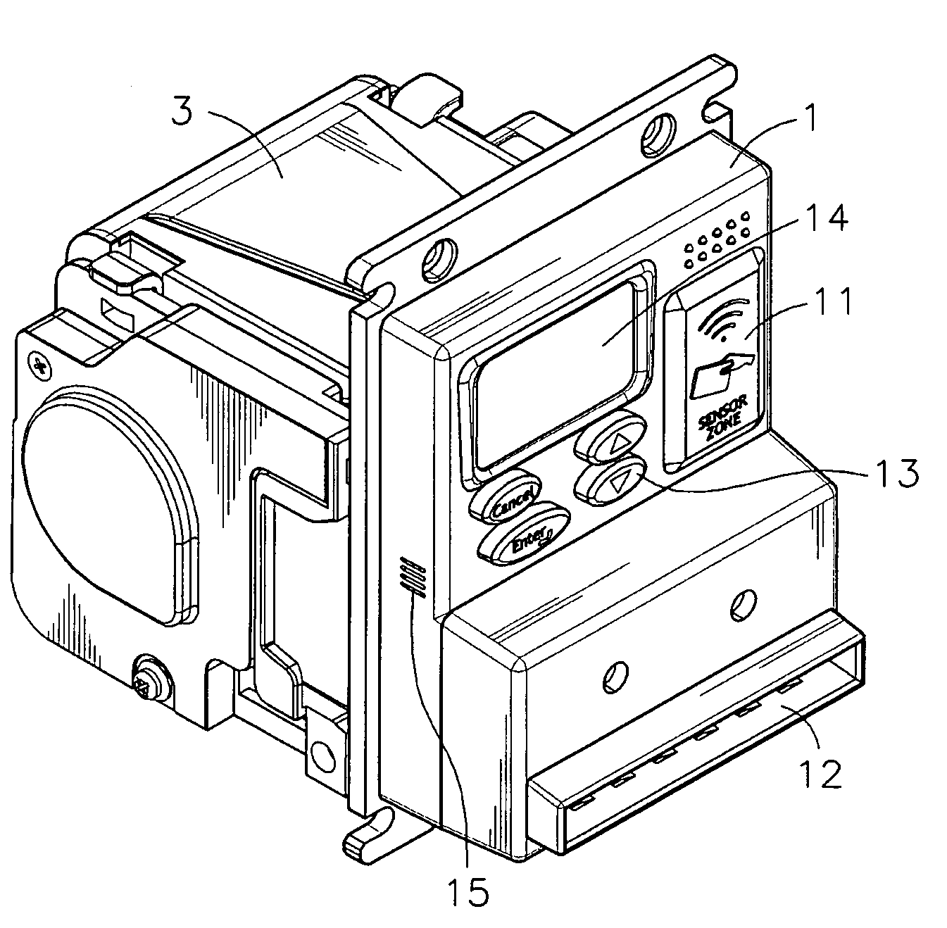 Bill acceptor with radio frequency identification