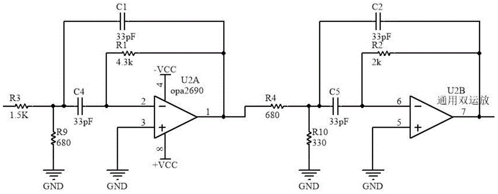 Signal conditioning circuit used for high-voltage SF6 switching equipment electric life monitoring