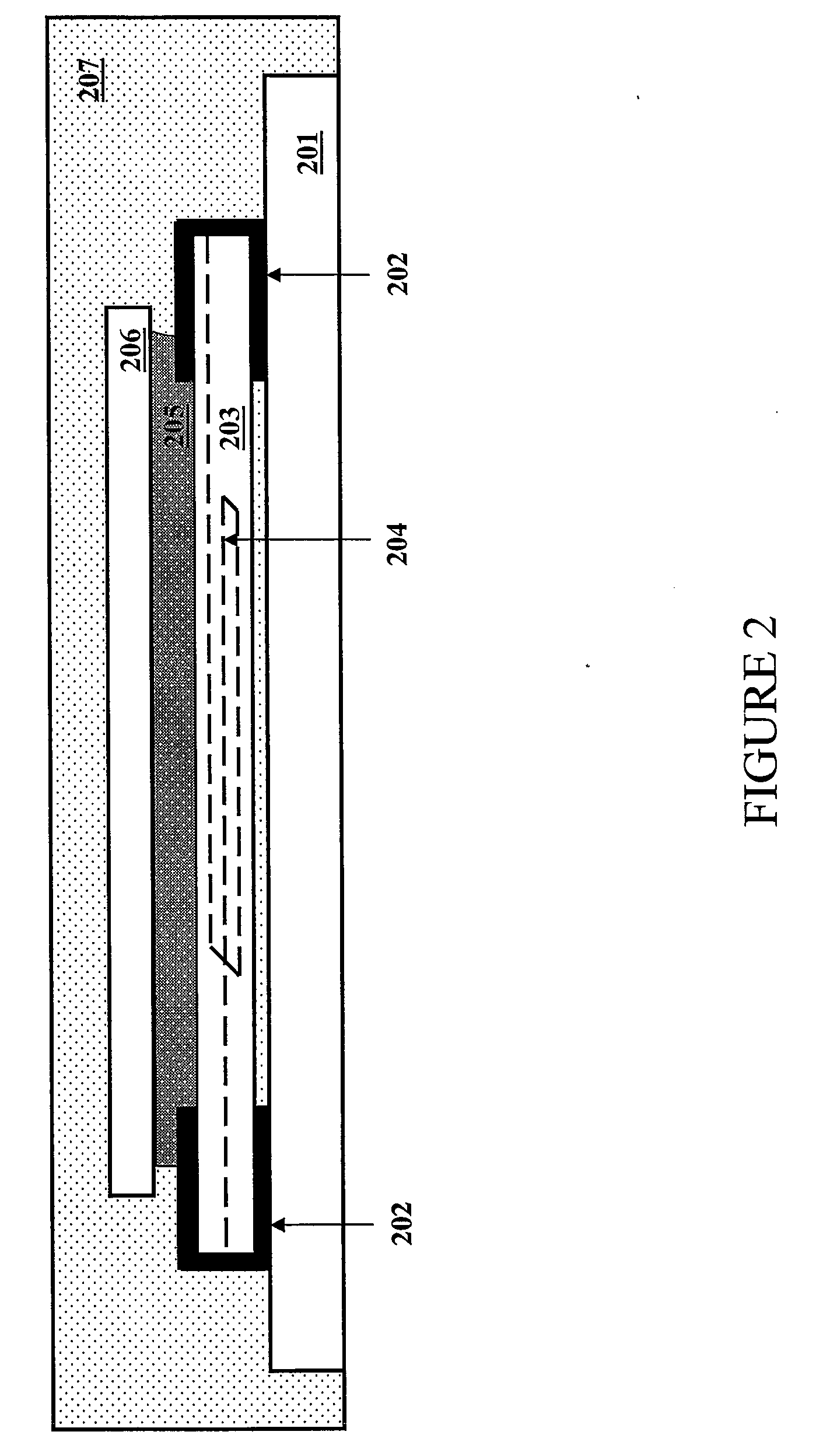Module having a stacked passive element and method of forming the same