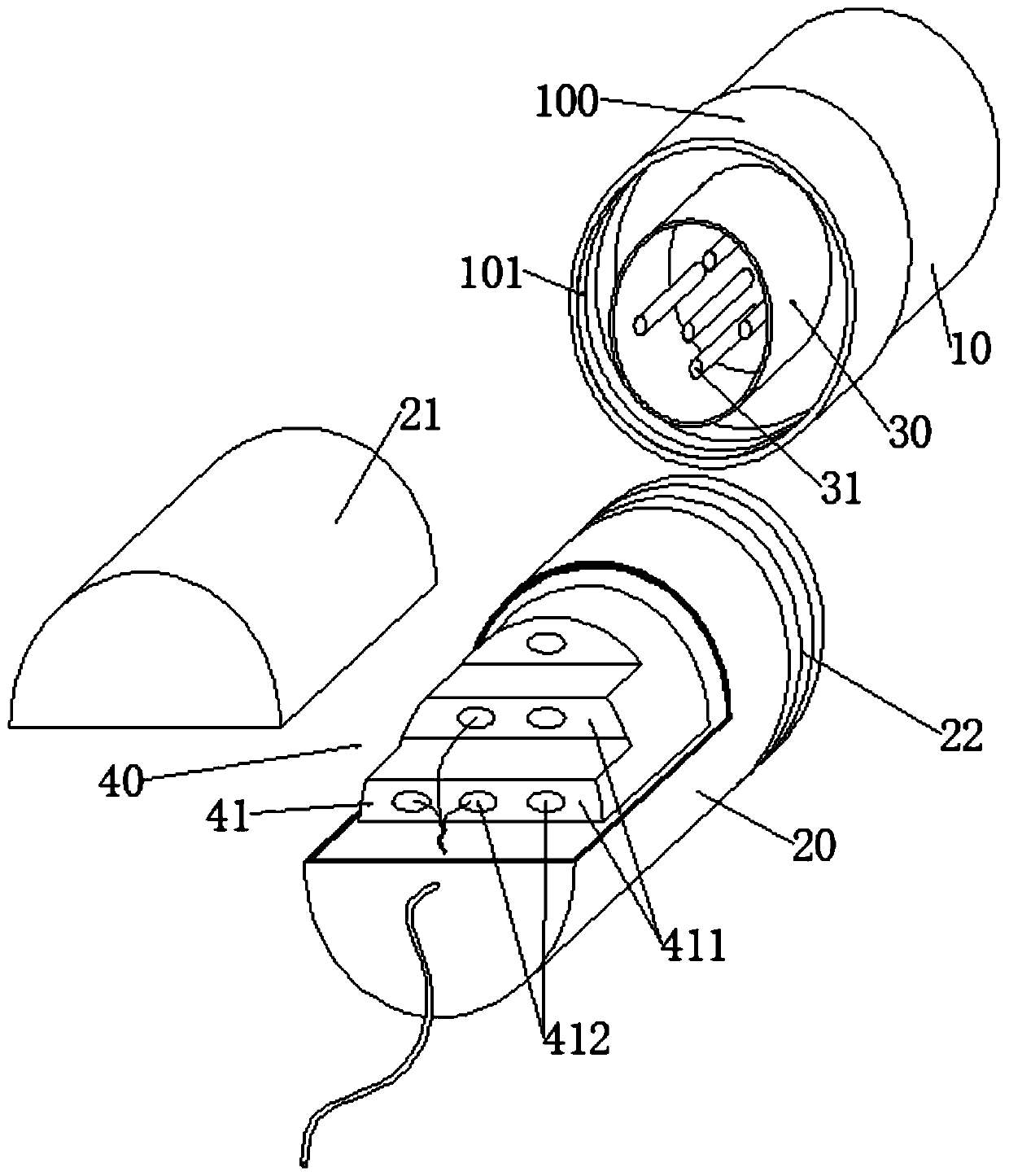 Electric wire connecting piece