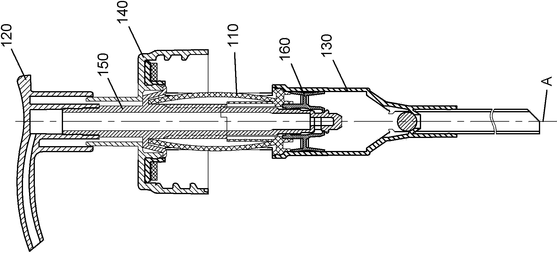 Push liquid pump