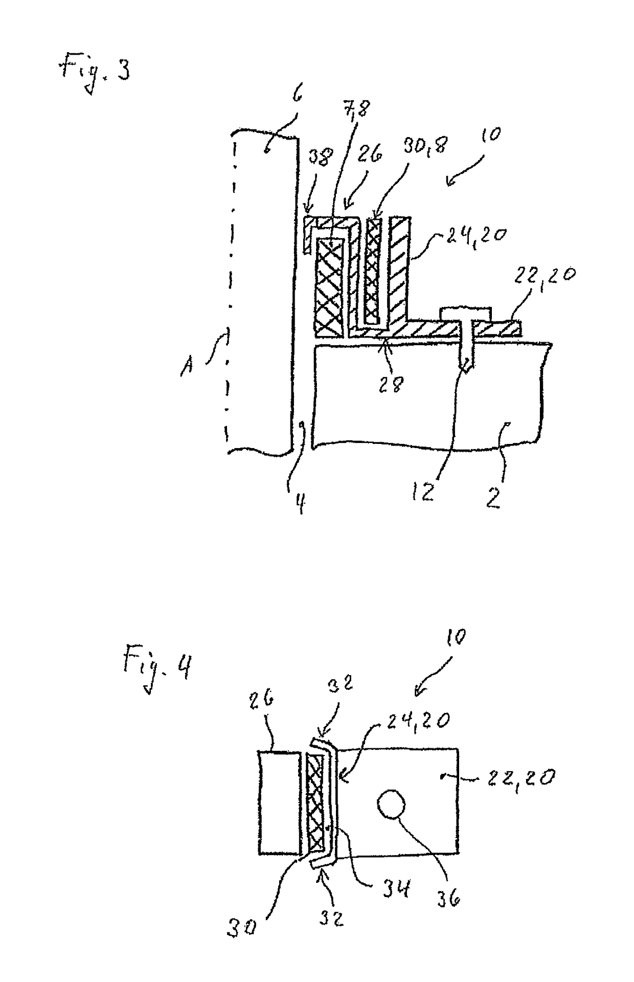 Bracket for a firestop collar and use of this bracket