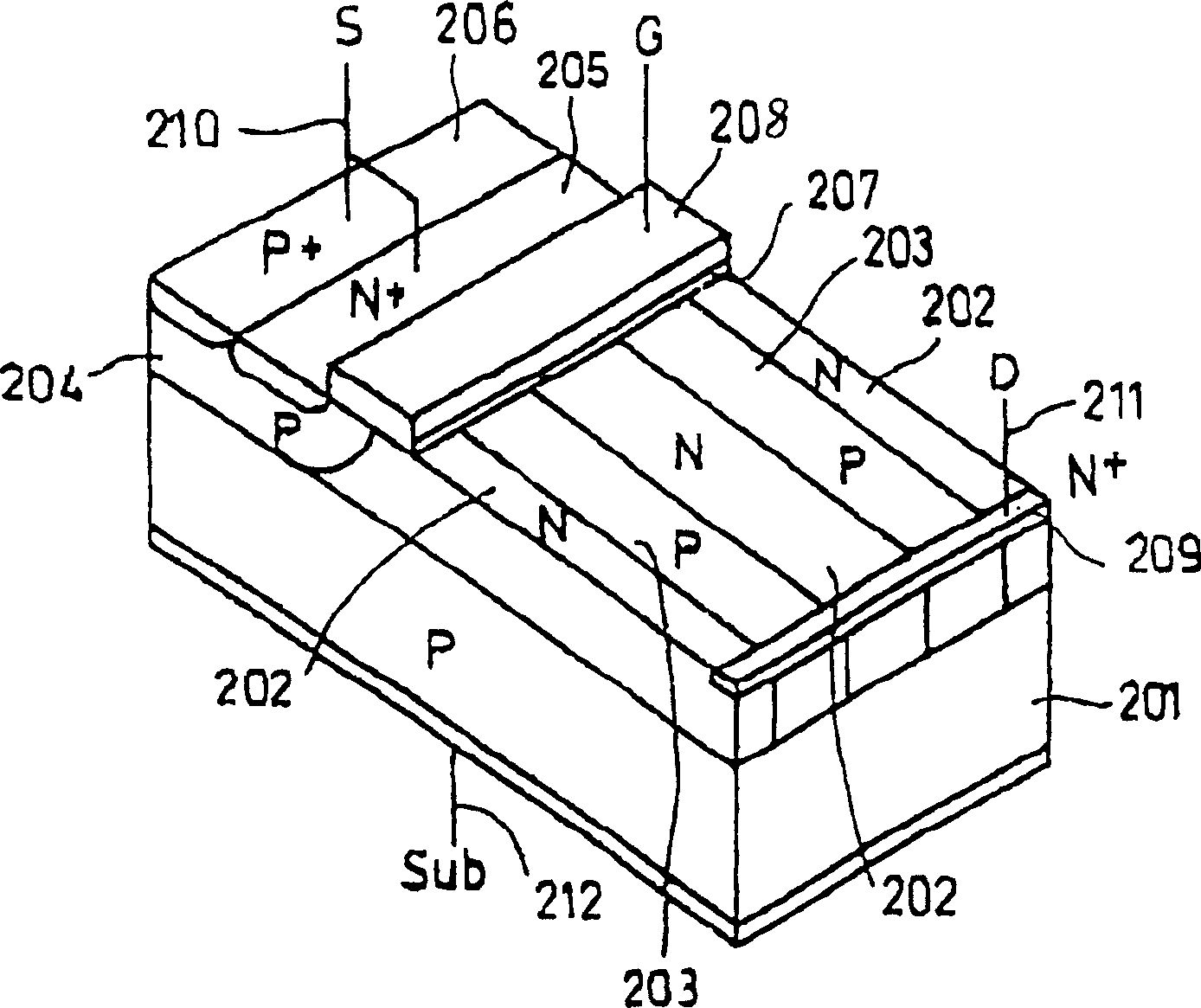 Field effect transistor and application device thereof