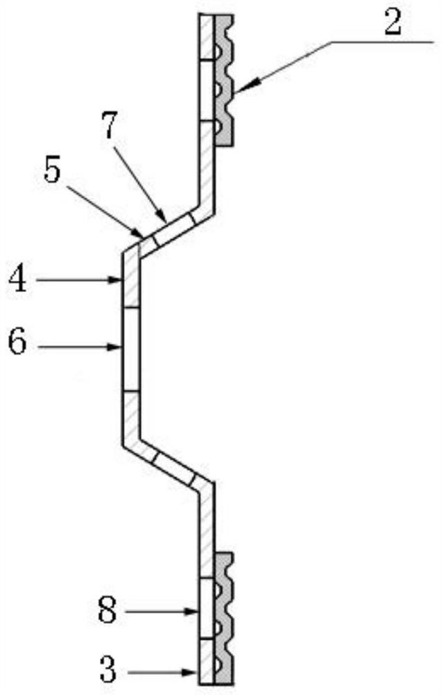 High-speed grinding diamond grinding disc and manufacturing process thereof