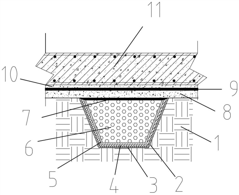 High-water-level basement bottom plate lower-layer drainage zone rainwater recycling integrated circulation system structure and construction method thereof