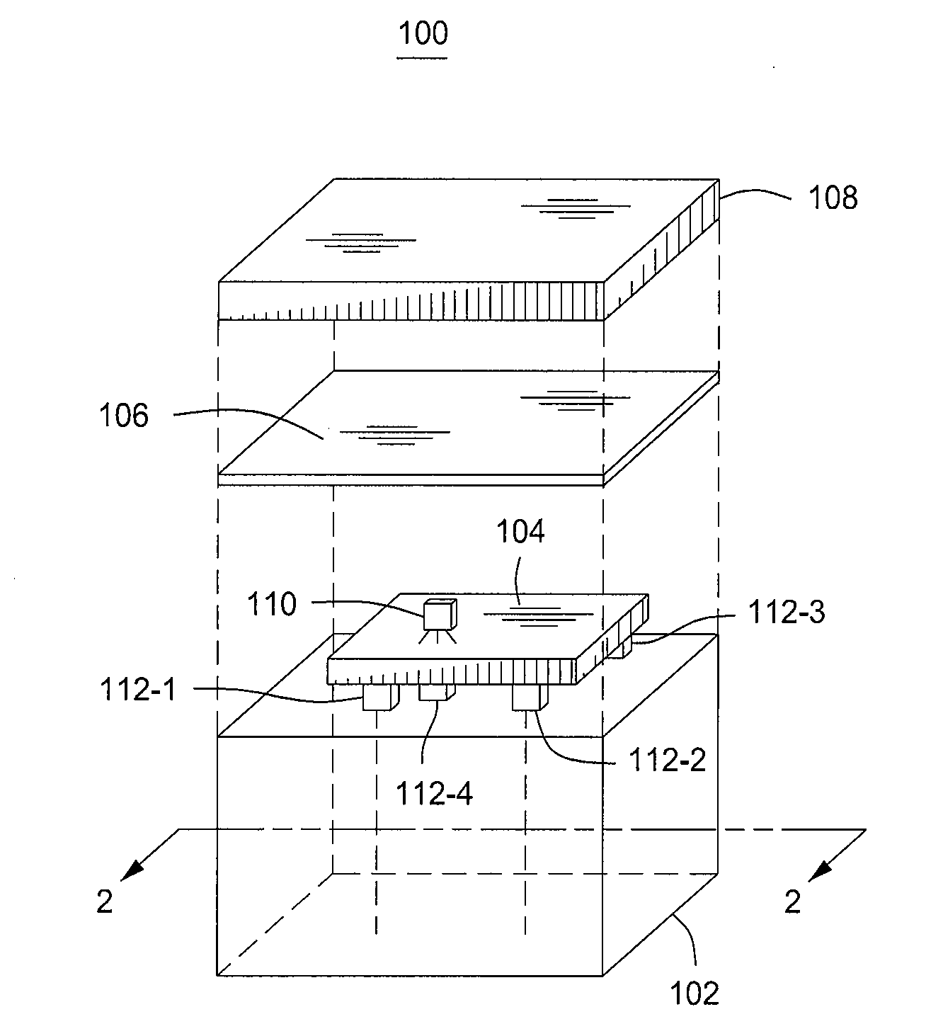 Method and apparatus for reducing pressure effects on an encapsulated device
