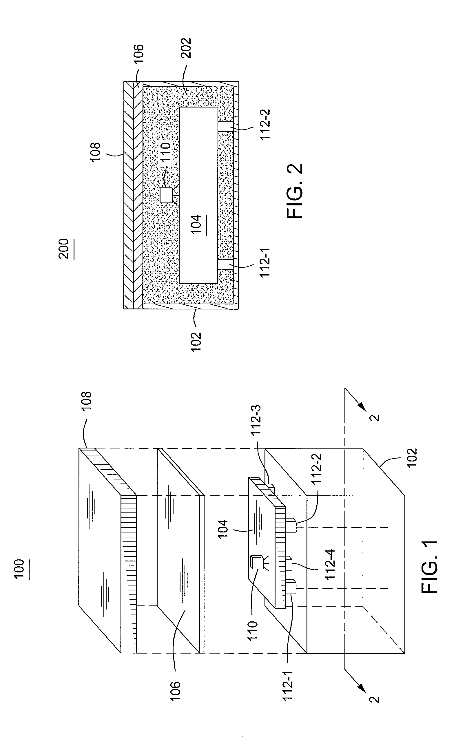 Method and apparatus for reducing pressure effects on an encapsulated device