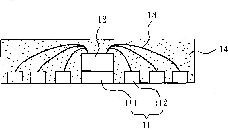 Semiconductor package without outer pins and stacked structure thereof