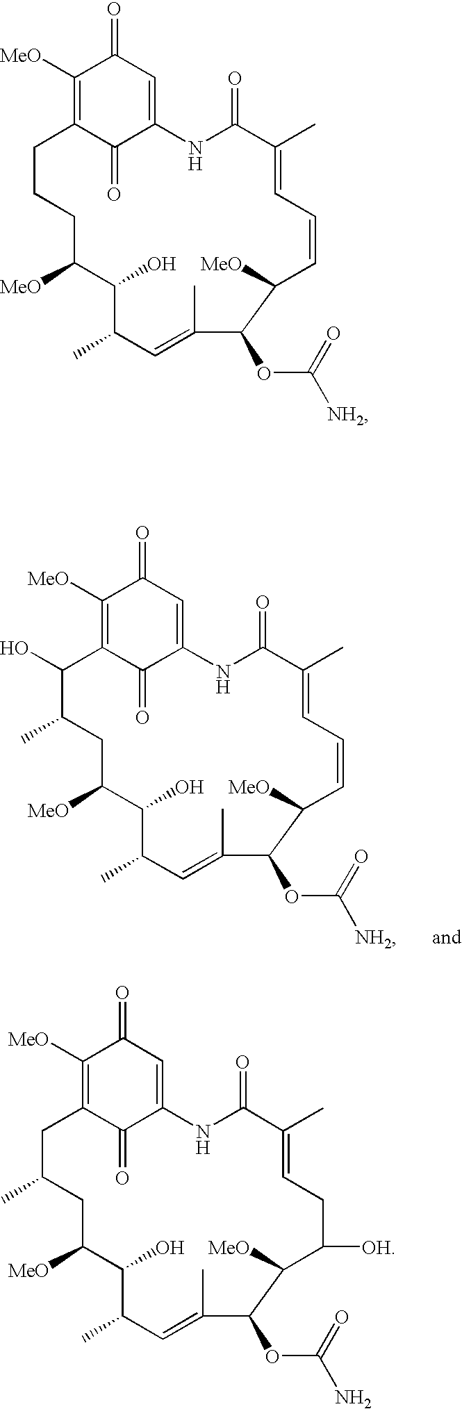 Benzoquinone ansamycins