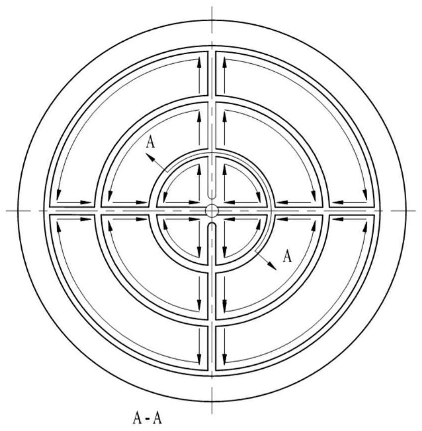 Water cooling type magneto-rheological clutch based on extrusion-shearing mode and control method