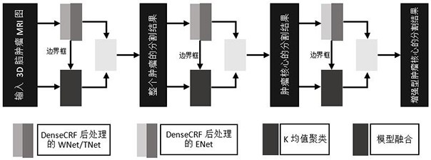 A fully connected crf cascaded fcn and k-means brain tumor segmentation algorithm