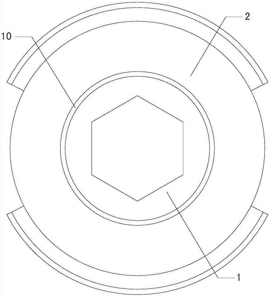 Diamond wire-drawing die