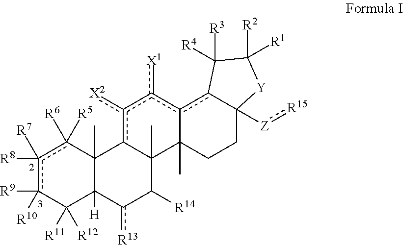 Triterpenoids and compositions containing the same