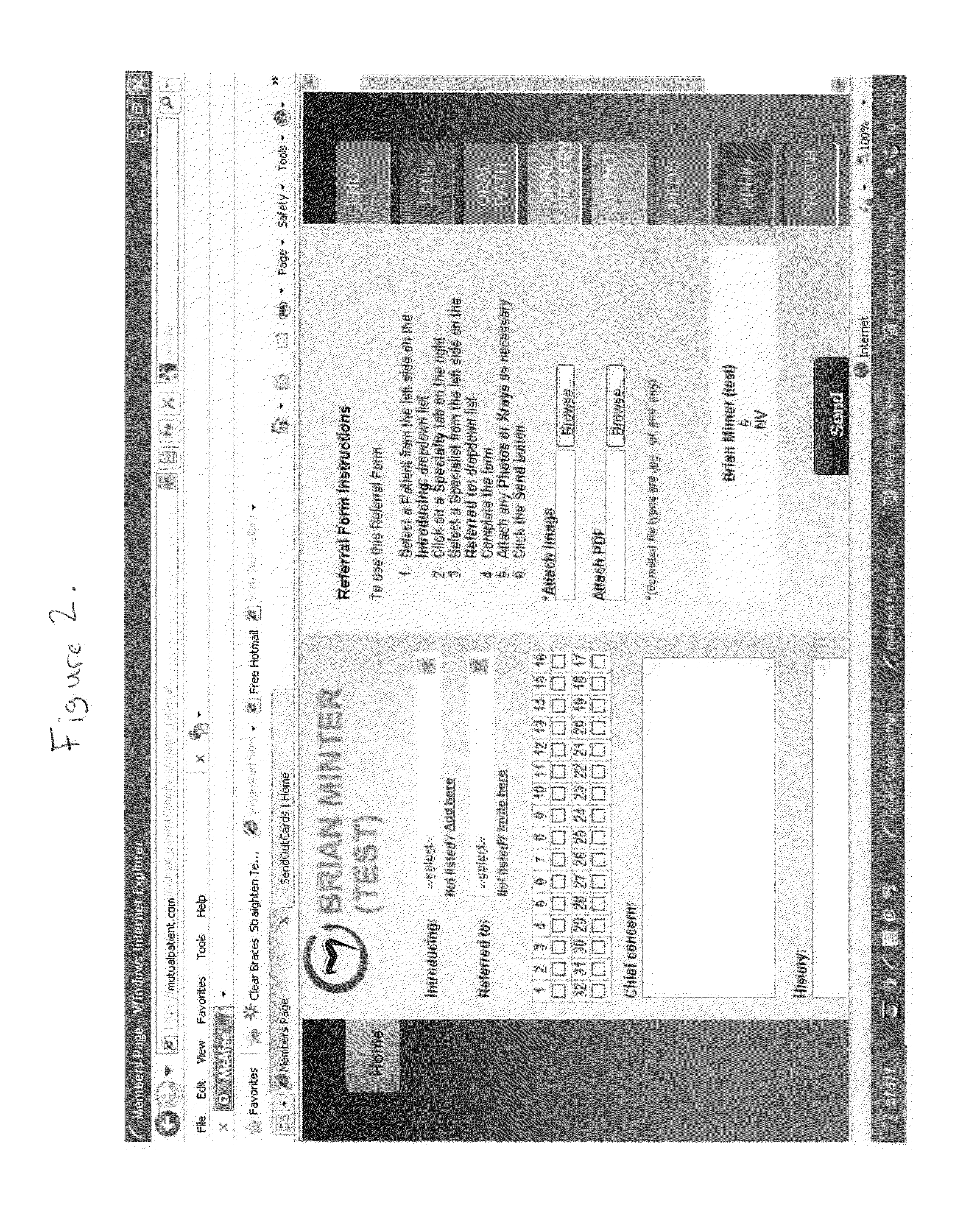 Web-based real-time patient tracking and referral management systems and methods