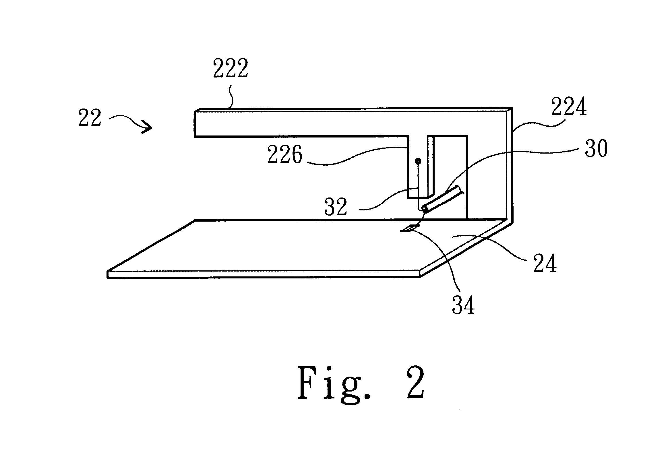 Structure of an antenna and method for manufacturing the same