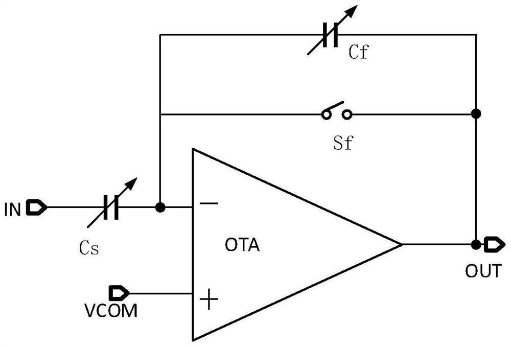 A programmable gain amplifier circuit for image sensor