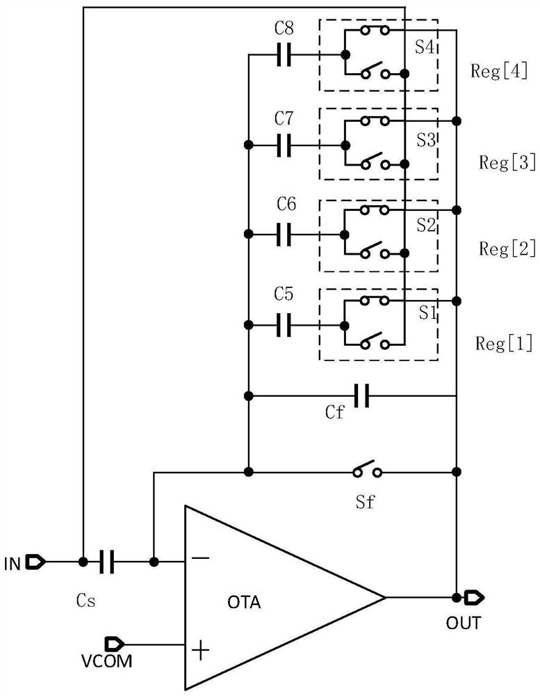 A programmable gain amplifier circuit for image sensor